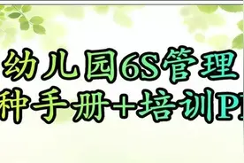 《幼儿园6S管理全套资料及培训PPT大全》2020最新版图片