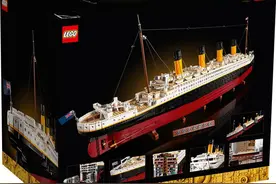 LEGO10294「铁达尼号」全长来到 135公分史诗级乐高船舰图片