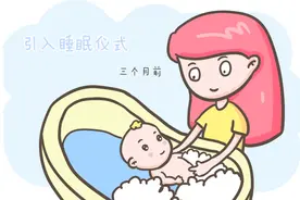 一放就哭，半夜哭闹，4大习惯让宝宝一觉睡到天亮图片