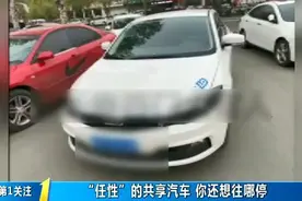 “任性”的共享汽车，你还想往哪停？图片