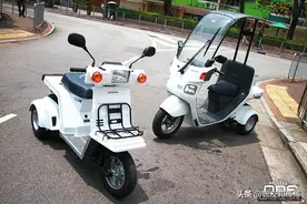 有趣的不倒翁三轮车 HONDA GYRO系列（多图）图片
