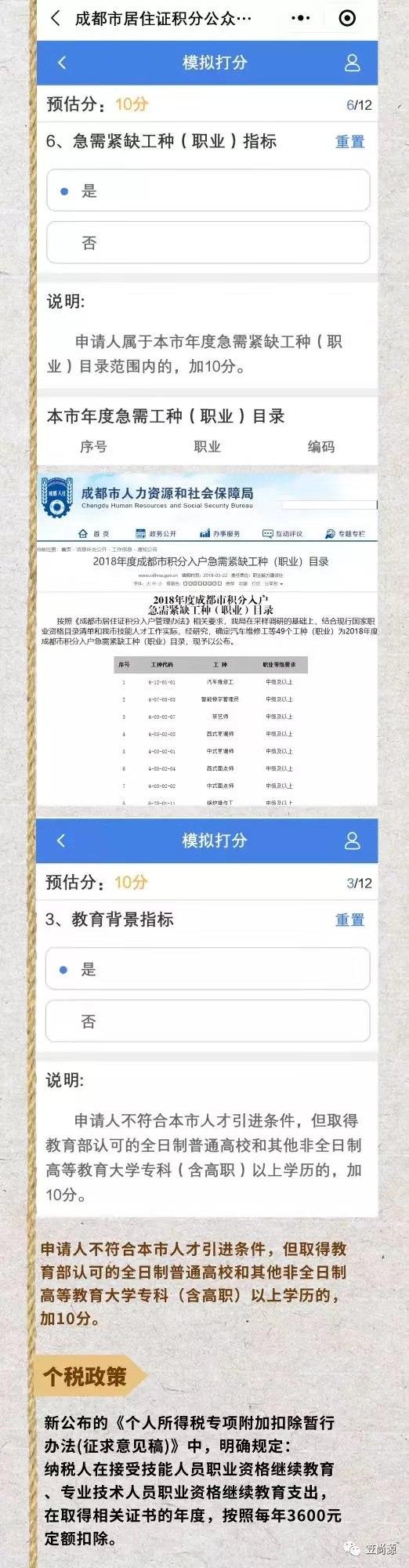 可凭部分资格证书积分落户成都？！哪些资格证？如何落户？