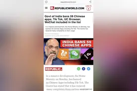 印度禁用59款中国APP，网友：这一波中国真的毫无还手之力图片