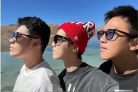 邓超陈赫鹿晗换同款头像，这次C位是鹿晗，网友：一家三口太有爱图片