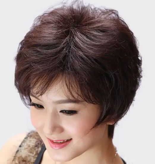短假发图片 短假发图片女_品学知识网