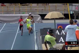 8岁孩子跑800米比赛 第一名2分32秒