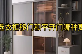 定制衣柜移门好还是平开门好？两种各有哪些弊端？看完选不后悔！视频封面