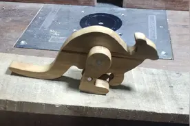 你见过会自己走路的木头玩具吗？很简单结构就实现木牛流马效果视频封面