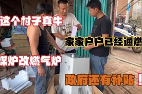 这个村子真牛，家家户户已经通燃气，煤炉改燃气炉，政府还有补贴视频封面