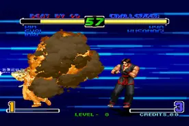 拳皇十周年2019版  草薙京与金家潘同时用隐藏，结果会如何？