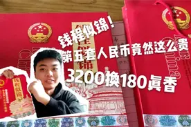 【钱程似锦】第五套人民币包装一下竟然能买到3200，这得好好保管视频封面