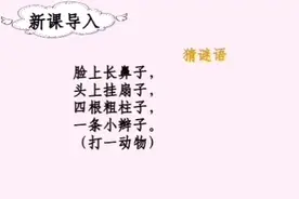 预习课二年级语文下册19课大象的耳朵视频封面