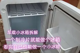 车载冰箱拆解，看看它的工作原理好简单，花10多块自己也能做一台视频封面