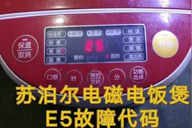 苏泊尔球釜电饭煲E5故障维修实例，结果出乎意料视频封面