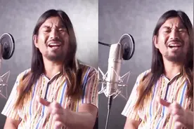 面筋哥翻唱绿色，这声音太魔性，听得魂都丢了