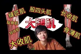 600多块肌最长最大的都在大腿，缝匠肌因何得名，膝跳反射咋回事视频封面