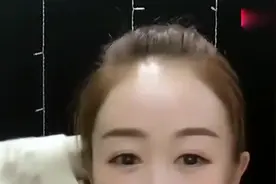 碎头发多，不要刘海这样扎，女神原来都是这样扎的，多学学！
