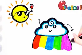 夏天，好想给太阳戴上墨镜——让我们从0开始画太阳吧！