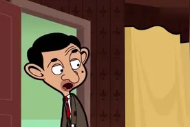 憨豆先生：憨豆的家迎来超多小朋友，还有大朋友，彻底霸占了滑梯