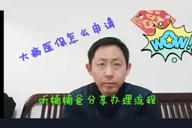大病医保如何申请，听楠楠爸分享办理经验，让你少走弯路一次成功