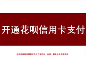 彭亚舟：淘宝店铺如何开通信用卡和花呗支付及手续费相关事项视频封面