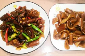 “猪皮”这样做才好吃，一份猪皮两种做法，总有一种适合您，收藏视频封面
