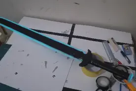 自己动手做个夜光剑视频封面