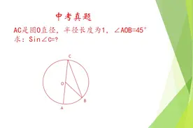 中考数学求角度的正弦值,学会这种思想,让你轻松解决一类问题!
