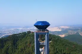 梧州白云山西江明珠塔塔高128米，象征宝石之都美誉，夜景更璀璨视频封面