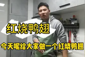 亮子分享一只鸭翅给怀孕的小野猫吃，剩下的鸭翅拿回家红烧~视频封面