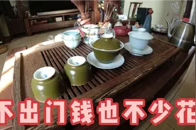 新置小容量盖碗，珏窑茶叶沫釉面，小桥窑100毫升泡点茉莉花茶视频封面