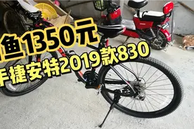 闲鱼1350元入手95新，捷安特2019款捷安特830视频封面