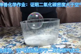 大神兽周末化学作业：证明二氧化碳密度大于空气视频封面