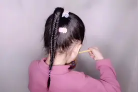 唯美儿童蜈蚣辫编法教程视频，手把手教你如何编，简单易学视频封面
