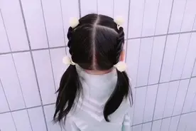 儿童拜年发型，怎么跳都不会乱，简单好看视频封面