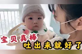 宝宝支气管炎出现痰多，咳嗽声依旧不断，宝妈帮助排痰后彻底嗨了视频封面