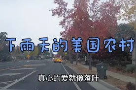 下雨天的美国农村别有一番味道，只有这个时候我才觉得我在美国！视频封面