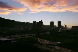航拍甘肃省庆阳市环县一角视频封面