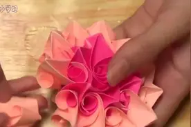 5分钟的工艺品，漂亮的花朵卡片，送给喜爱的人