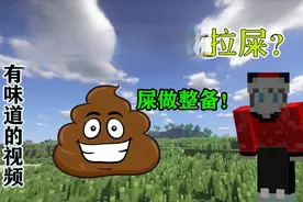 我的世界模组介绍④：在生存当中可以拉屎，吃饭勿入有味道的视频