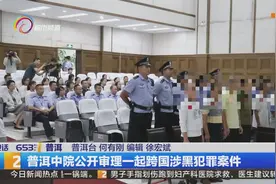 普洱中院公开审理一起跨国涉黑犯罪案件视频封面