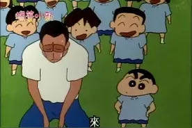 蜡笔小新：小新阿呆对决天才少女，成功为老大“报仇”！