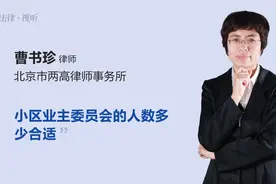 小区业主委员会的人数多少合适视频封面