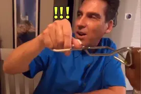 当美国人第一次吃猪鼻子，尝一口表情变了，有那么可怕么？视频封面