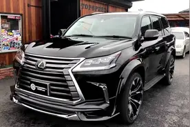 日本进口车店的雷克萨斯LX570视频封面