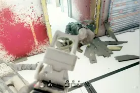 用手机玩彩虹六号情景训练第三关