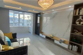 64平米的小房子有个很大的客厅，开间3.3米，真的是又大又漂亮视频封面