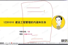 工程管理≠项目管理！最全一建工程管理内涵解析来啦视频封面