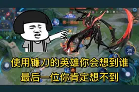 老辰说游戏：使用镰刀的四位英雄，钟馗白起都知道，司马懿很神秘视频封面