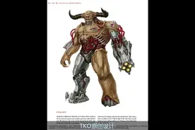 solidworks威力曲面制作，毁灭战士永恒里的暴君boss